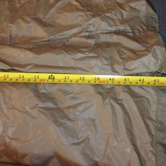 1974 VIETNAM ERA MEN'S sz36/REG NYLON TAUPE SHADE 179 ARMY USMC RAINCOAT SV 678 - Picture 11 of 12